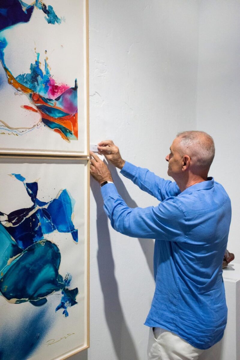 Antonio Peña autor de la Exposición Isegoria